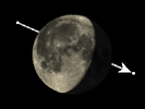 De Maan bedekt ε Arietis