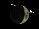 De Maan bedekt 52 Sagittarii