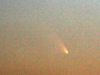 De komeet op 13 maart 2013