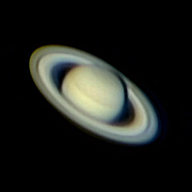Foto van Saturnus