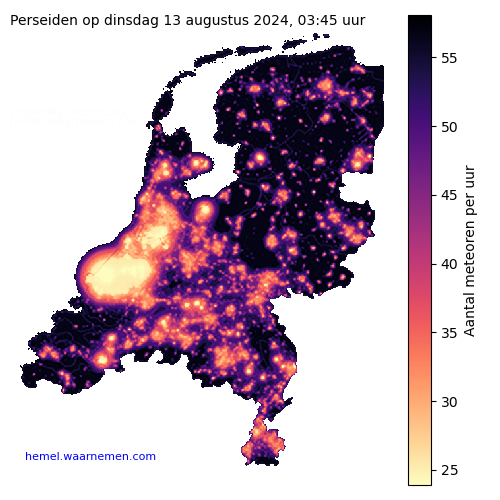 Kaartje van Nederland